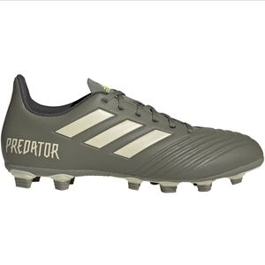 Adidas Predator EF8221 Football Shoes Grey Navy Boys Size 4